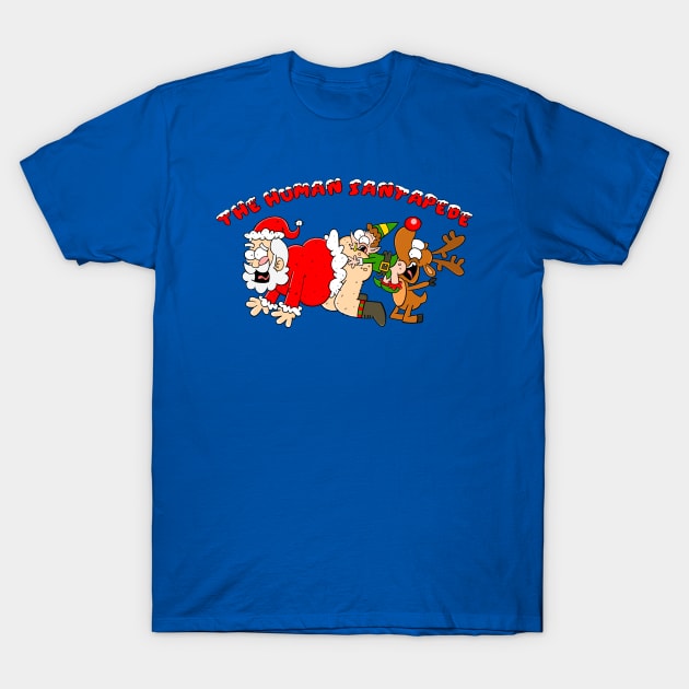 The Human Santapede T-Shirt by Crockpot